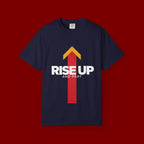 Arrow Up Graphic T-Shirt — Bold Upward Arrow Design