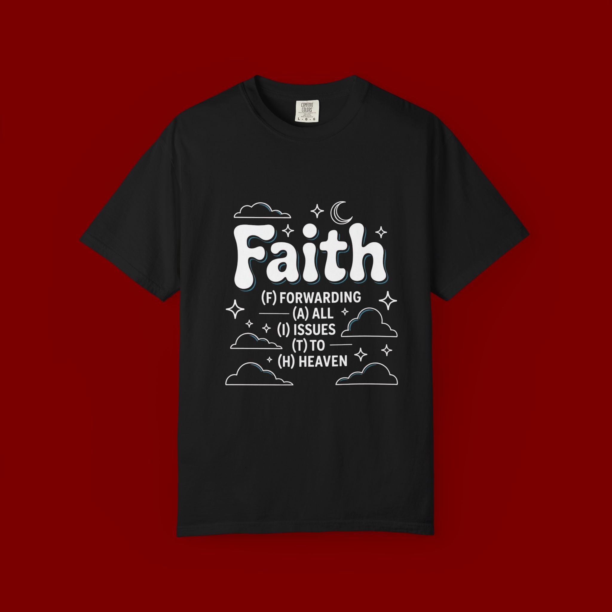 Faith Embossed T-Shirt