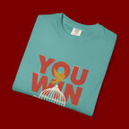T-Shirt — "You Win When You Pray" Inspirational Faith Graphic Tee