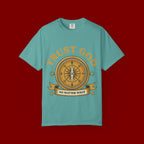 Trust God Compass T-Shirt — "Trust God No Matter What" Christian Faith Tee