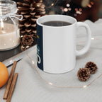 Trust God Sailboat Mug — "Pray, Work, Trust God" Inspirational Ceramic Coffee Cup (11oz/15oz)
