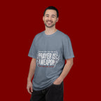 Prayer Is A Weapon T-Shirt — Christian Faith Graphic Tee