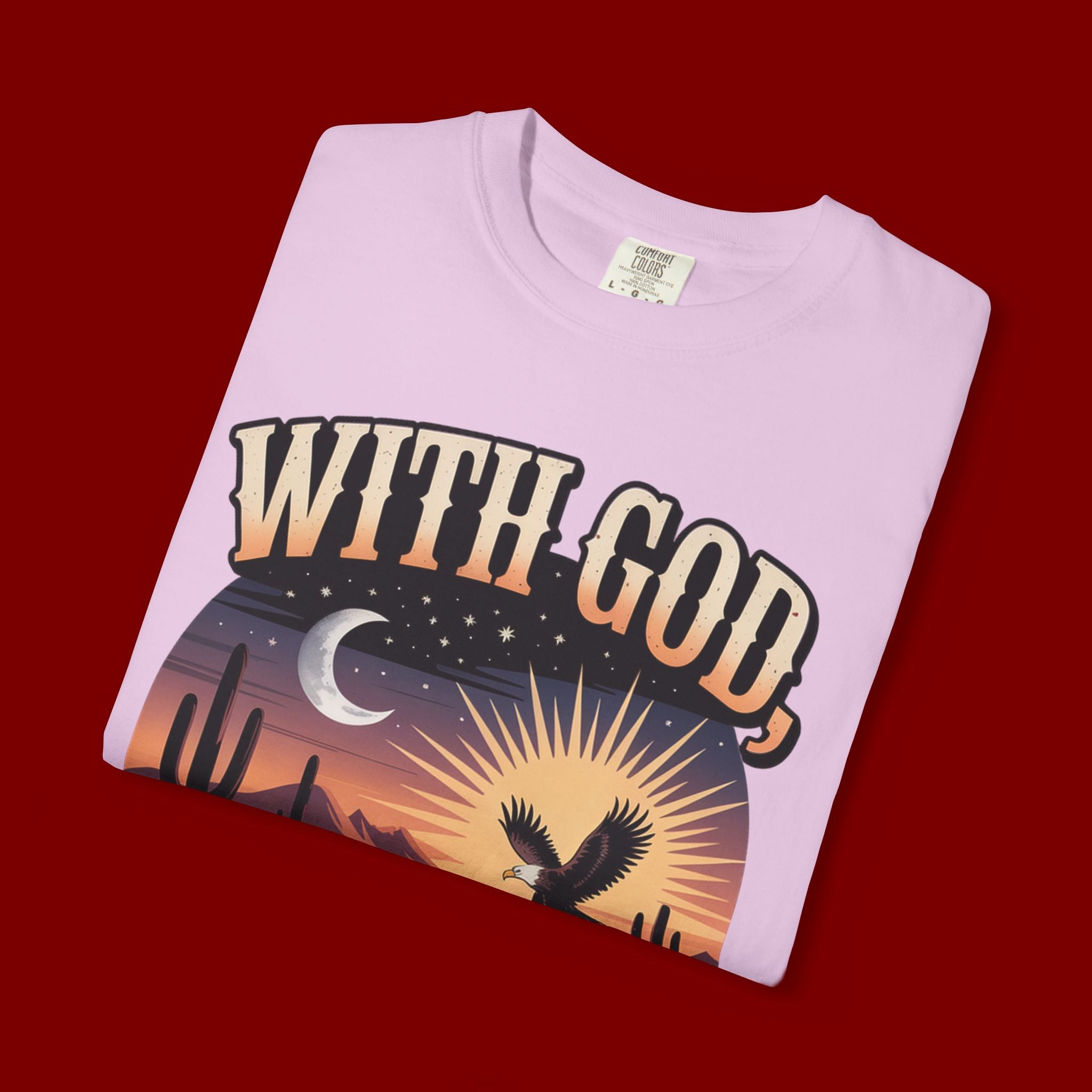 With God Every Hardship Brings Ease T-Shirt