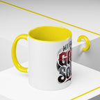 Faith Mug - "My Faith in God is Solid" Christian Coffee Cup (11/15oz)