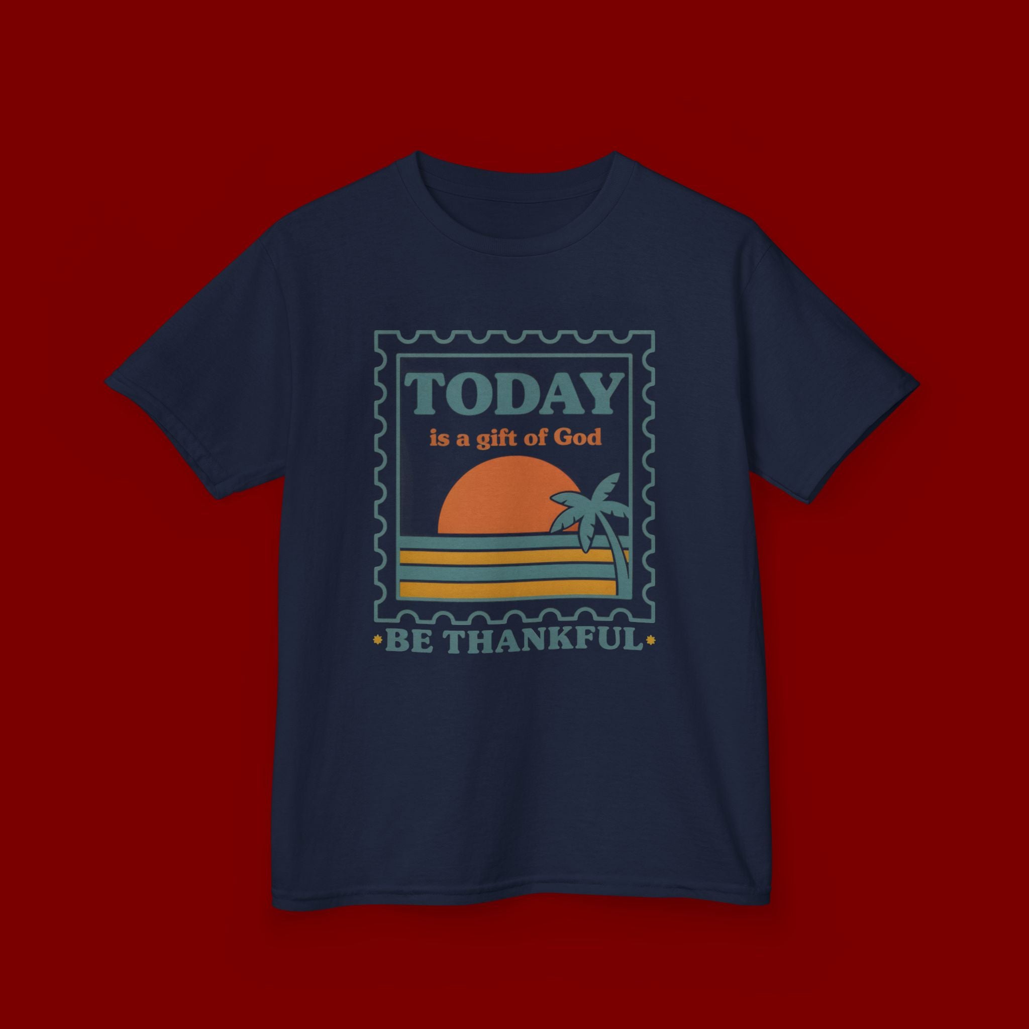 Kids 'Today Is a Gift of God - Be Thankful' Graphic Tee