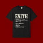 Faith Graphic T-Shirt — Minimalist Inspirational Tee