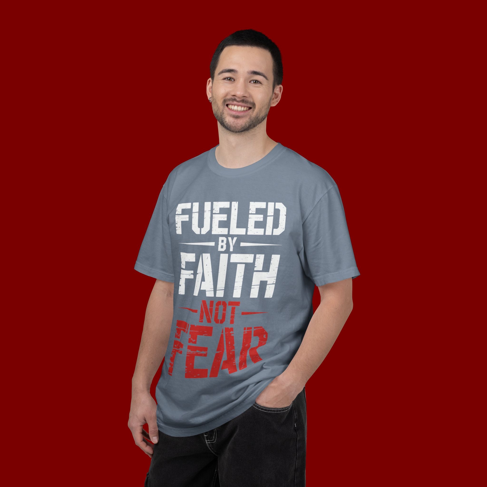 Fueled by Faith Not Fear T-Shirt