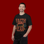 Faith Over Fear T-Shirt — Christian Inspirational Desert Graphic