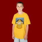 Kids Tee - "Return to God" Roadway Graphic Religious Youth Shirt