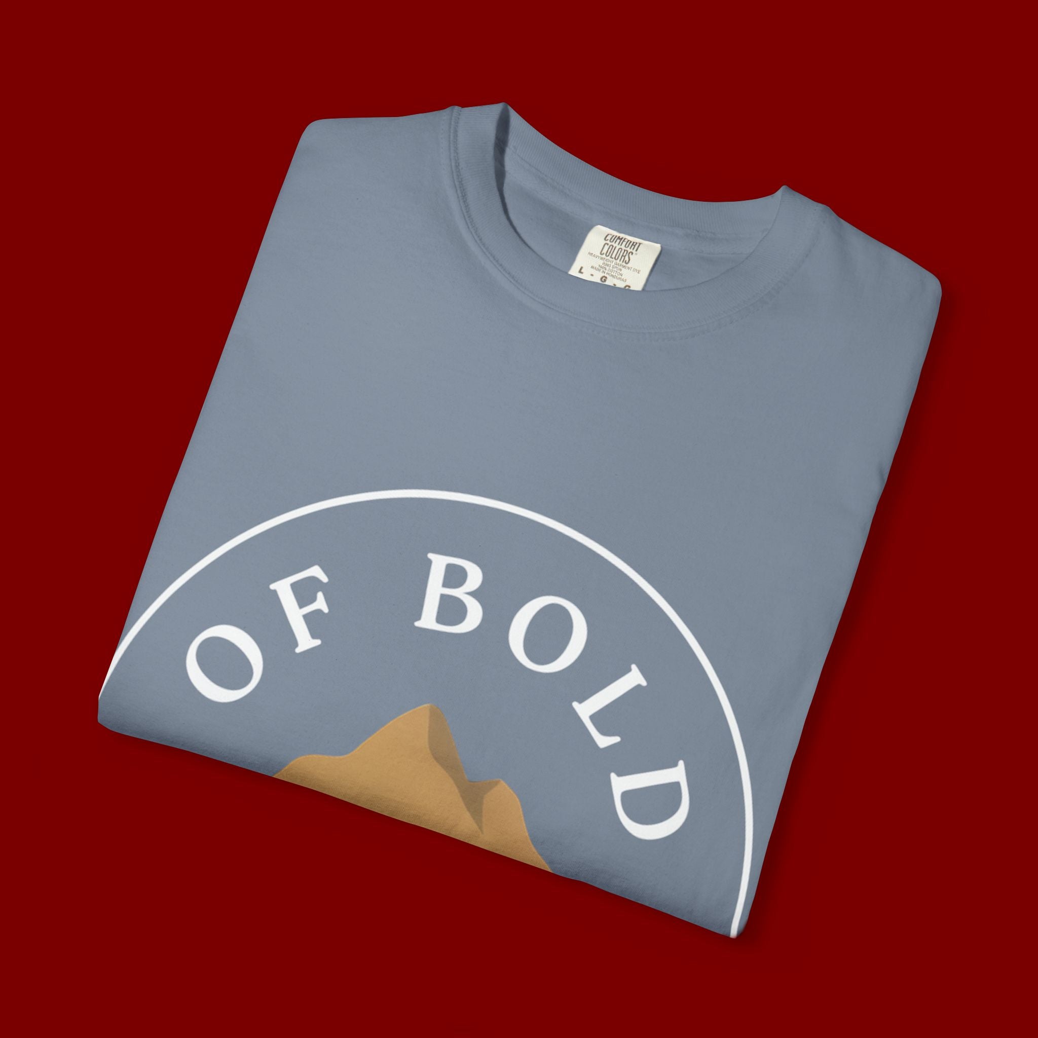 Of Bold Faith T-Shirt — Christian Mountain Faith Tee