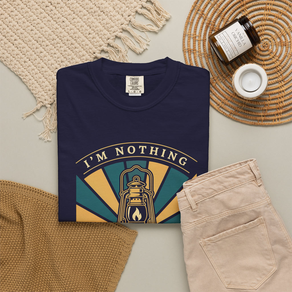 I'm Nothing Without God T-Shirt — Faith Lantern Christian Tee