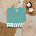 Prayer T-Shirt — Faith Arrow Graphic Tee ("Prayer: The Most Powerful Weapon")