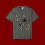 Faith Over Fear T‑Shirt — Inspirational Christian Tee with 'faith' and 'fear' Design