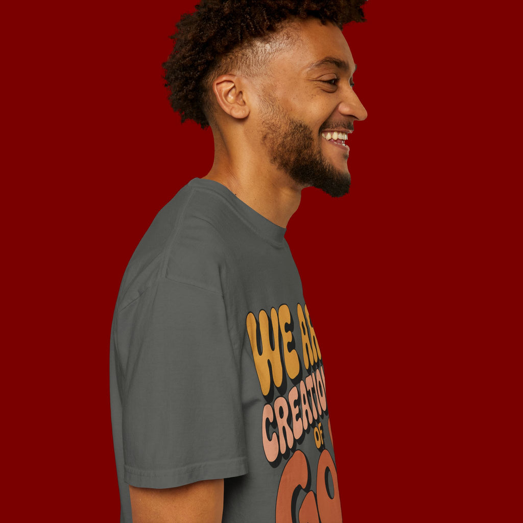 We Are Creations of God T-Shirt — Retro Faith Graphic Tee