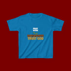 Kids Tee — "Trust God" Sprout Graphic