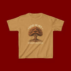 Autumn Oak Tree Kids T‑Shirt — Cozy Fall Nature Tee for Children