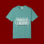 Prayer Is A Weapon T-Shirt — Christian Faith Graphic Tee