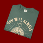God Will Always Make A Way T-Shirt — Compass Christian Faith Graphic Tee