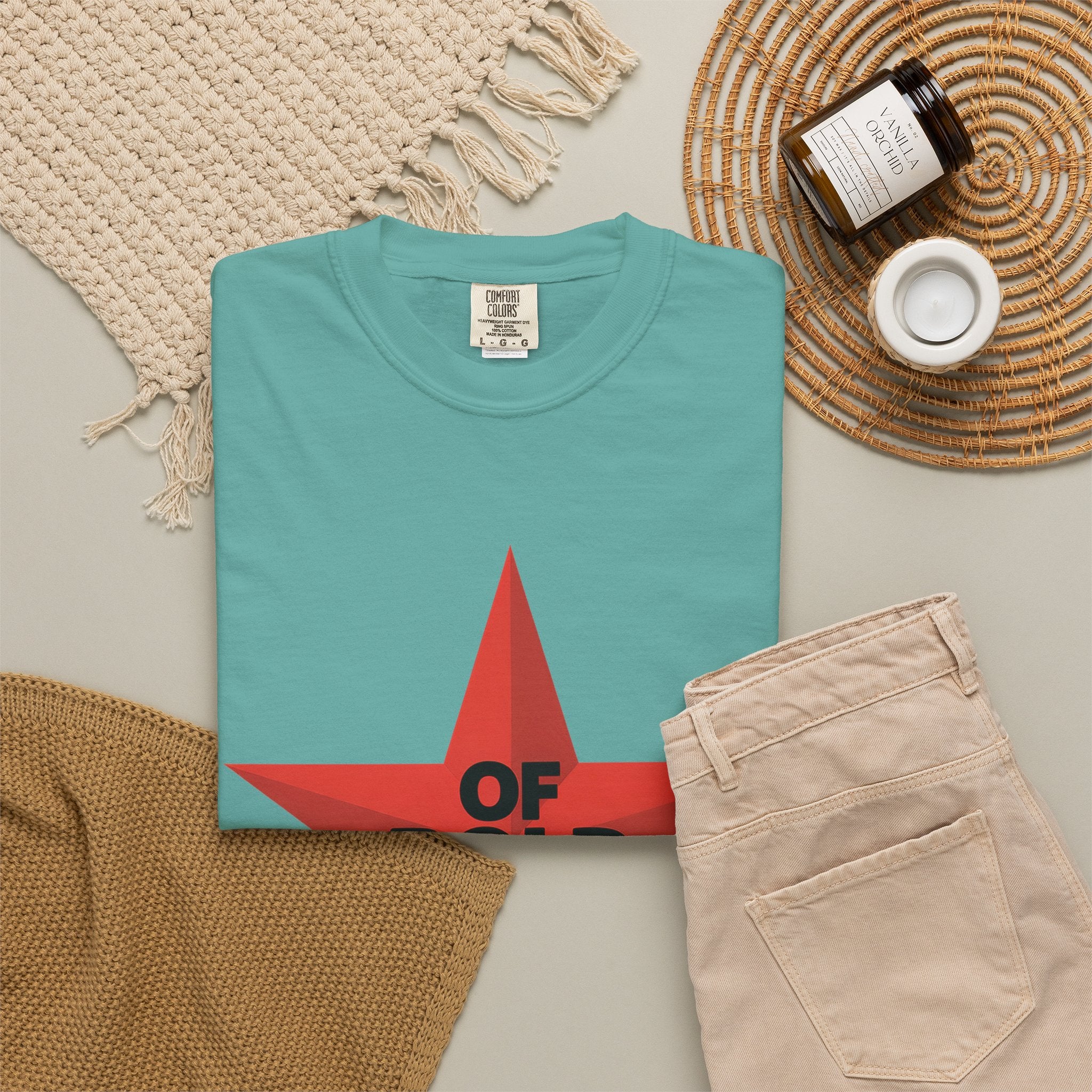 Bold Faith Star T-Shirt — "Of Bold Faith" Graphic Tee