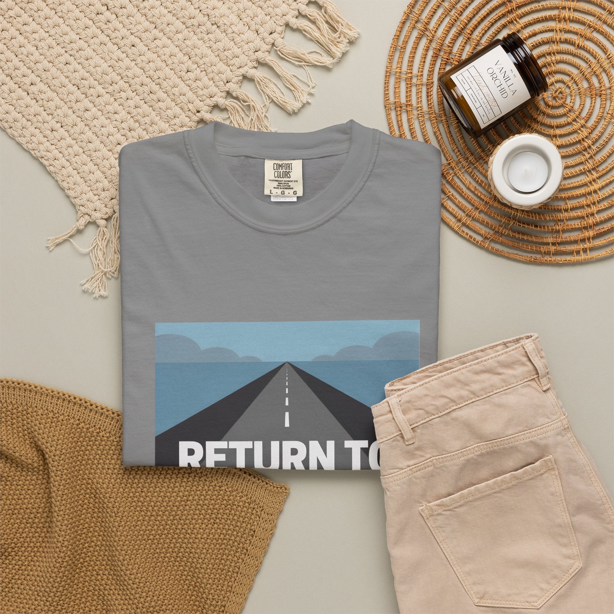Return to God Road Graphic T-Shirt
