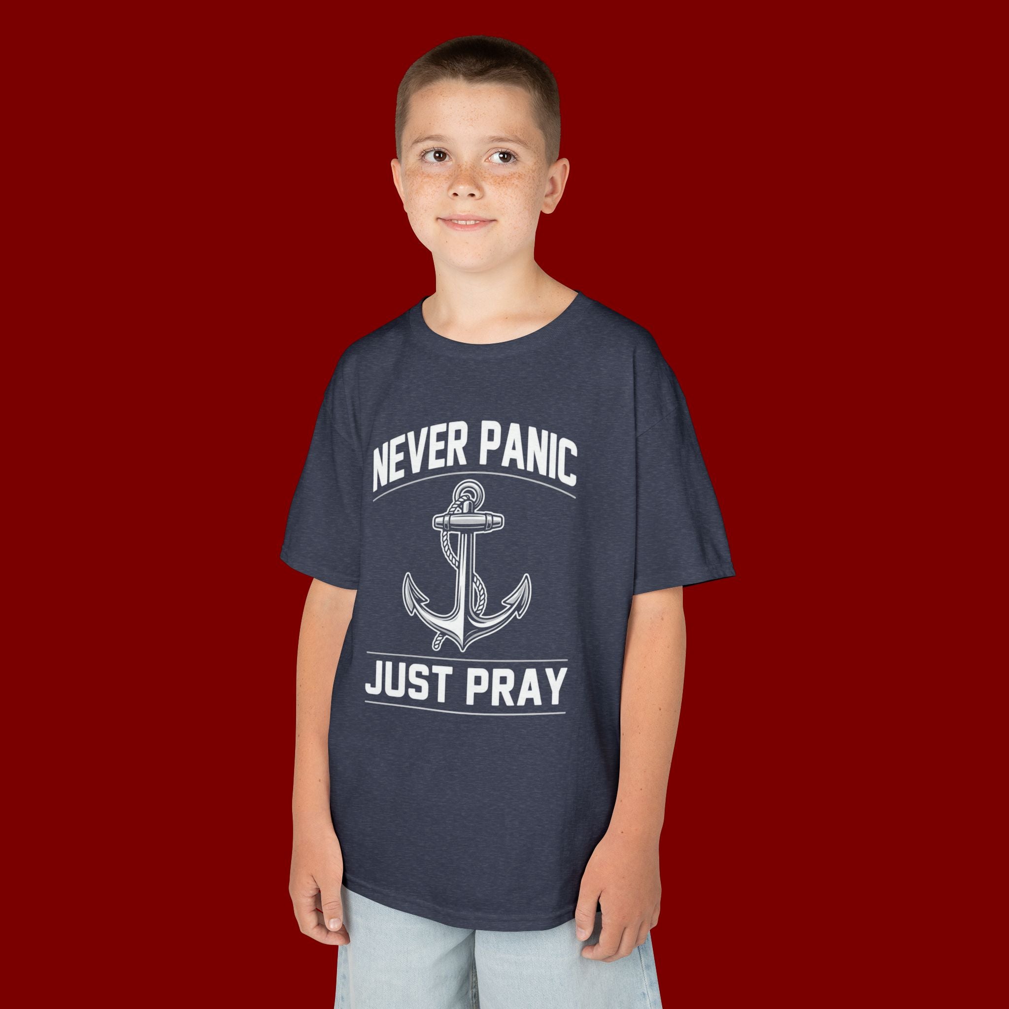 Kids T-Shirt - Plain White Heavy Cotton Tee (Everyday Wear, School & Play)