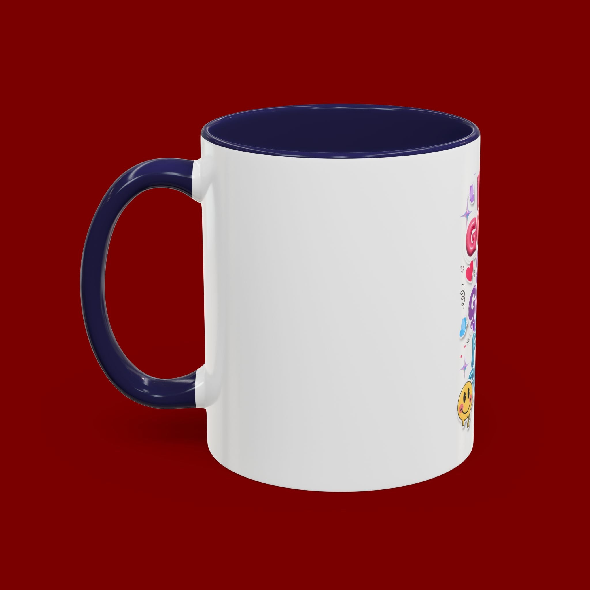 Be Good. Do Good. Feel Good. Accent Coffee Mug — Inspirational Positive Vibes Ceramic Mug (11/15 oz)
