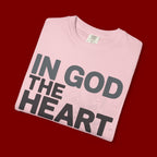 Christian Faith T-Shirt — “In God the Heart Finds Peace” Inspirational Tee