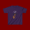 Kids T‑Shirt — 'Put God First' Religious Sprout Graphic Tee (Christian Youth)