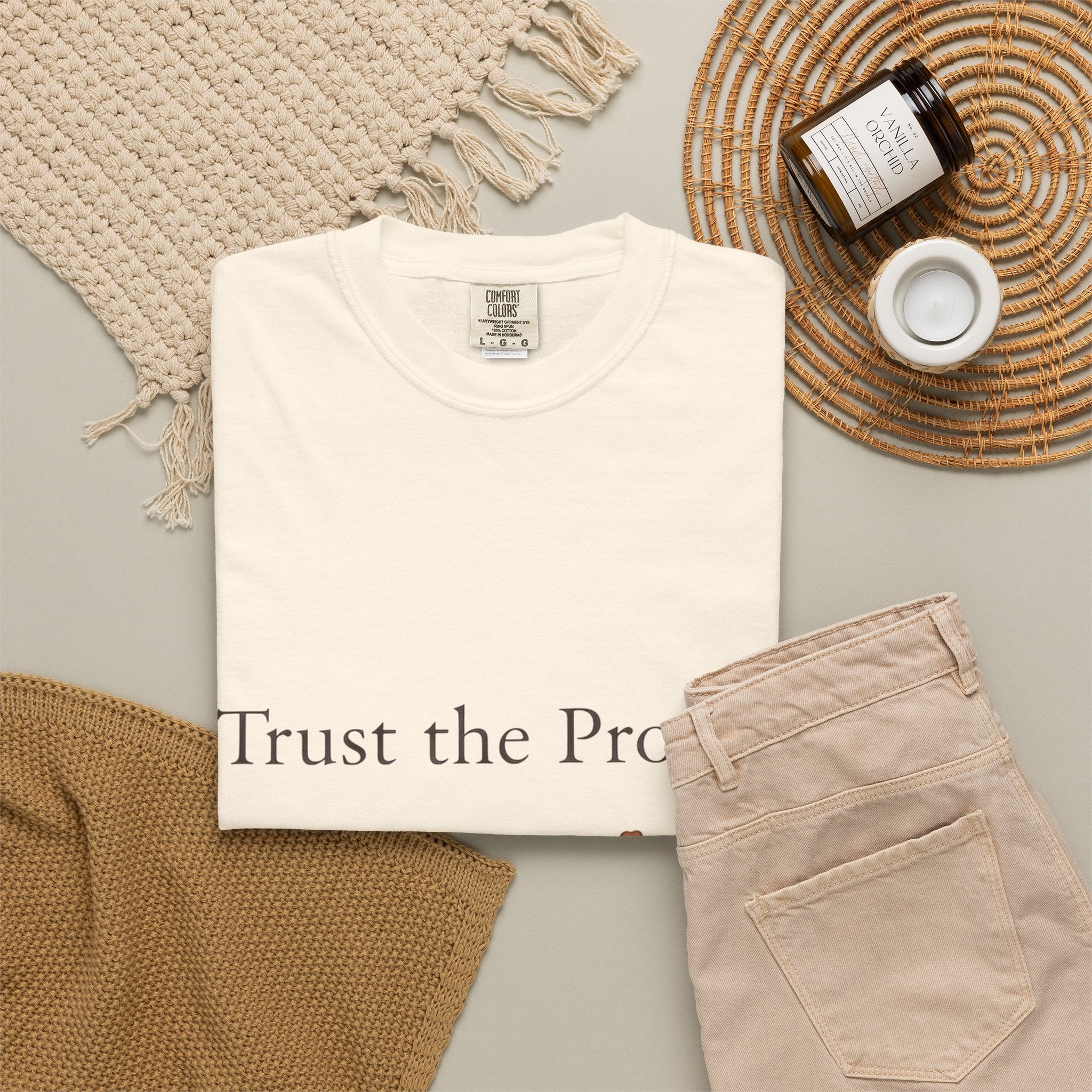 Trust the Process Floral T-Shirt — Growth Graphic Tee