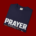 Prayer T-Shirt — Faith Arrow Graphic Tee ("Prayer: The Most Powerful Weapon")
