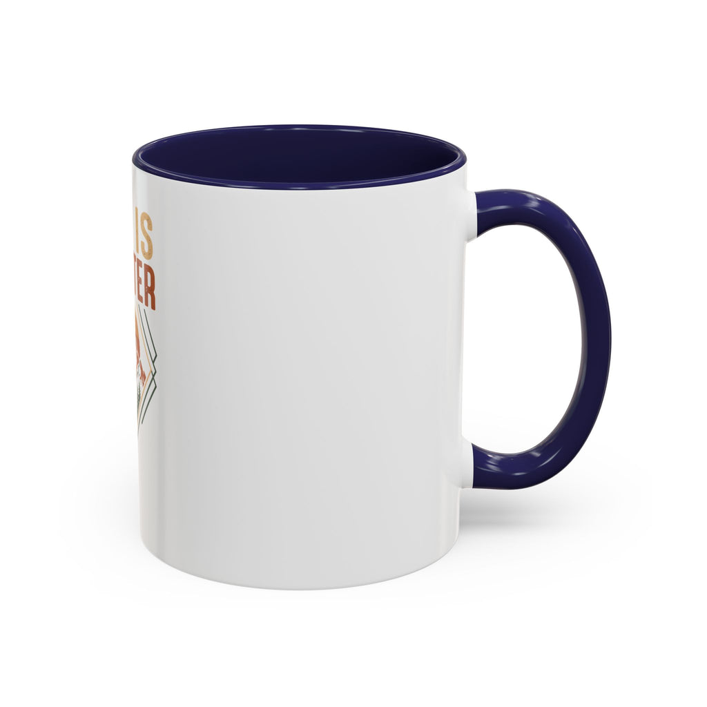 God Is Greater Mountain Coffee Mug — Inspirational Christian Accent Mug