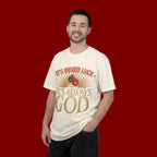 "It's Never Luck, It's Always God" Christian Graphic T-Shirt