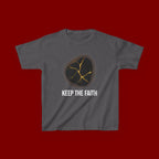 Keep The Faith Kids Tee — Kintsugi Stone Inspirational Children's T-Shirt
