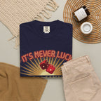 "It's Never Luck, It's Always God" Christian Graphic T-Shirt