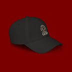 Baseball Cap — "All Strength Comes From God" Embroidered Faith Hat