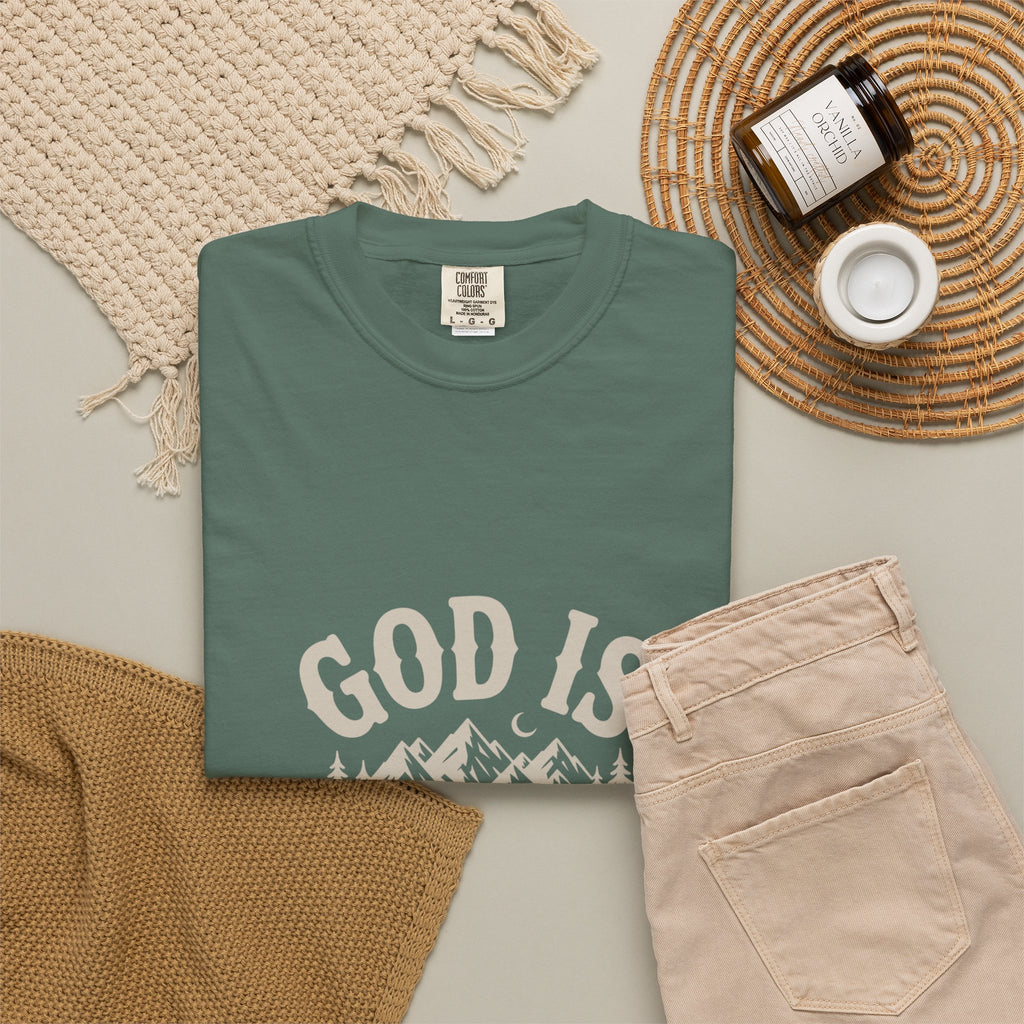 God Is Greater Mountain T-Shirt