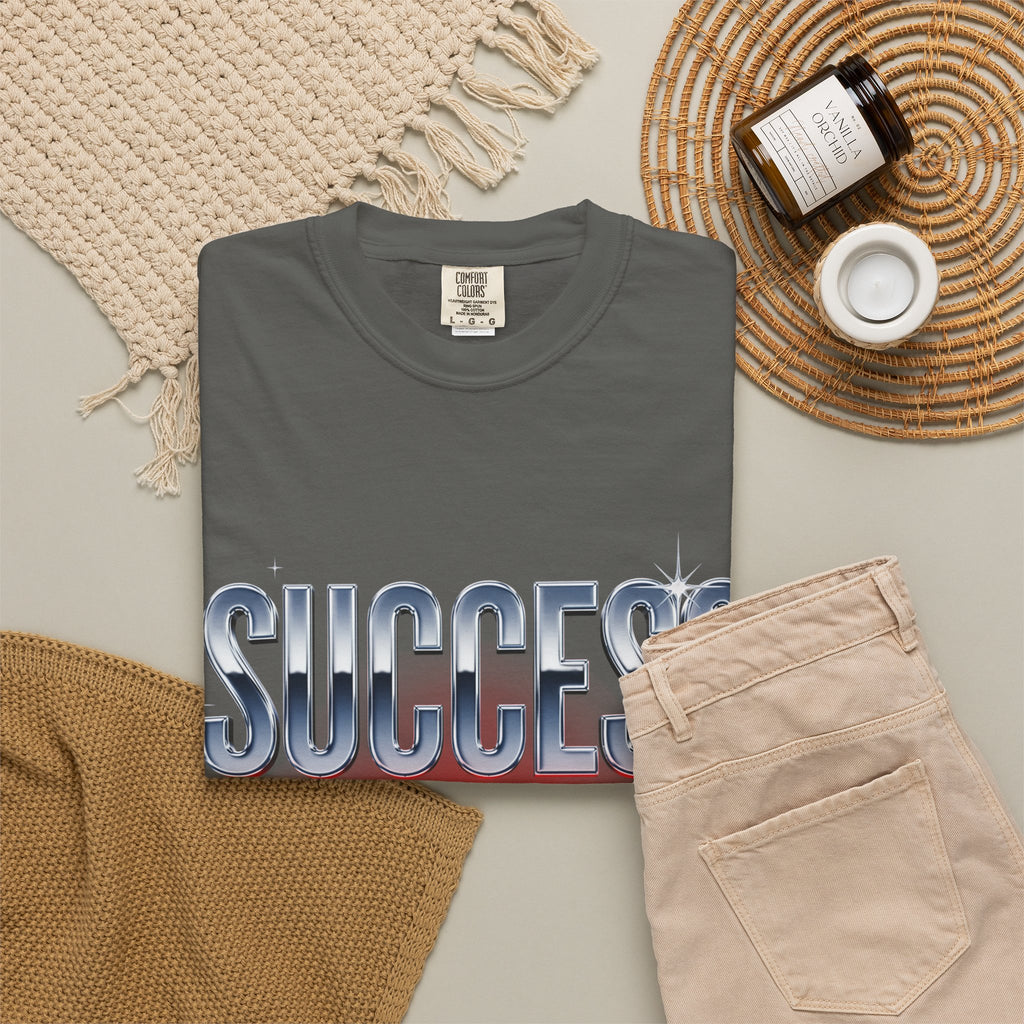 T-Shirt — "Success Is The Best Revenge" Motivational Graphic Tee