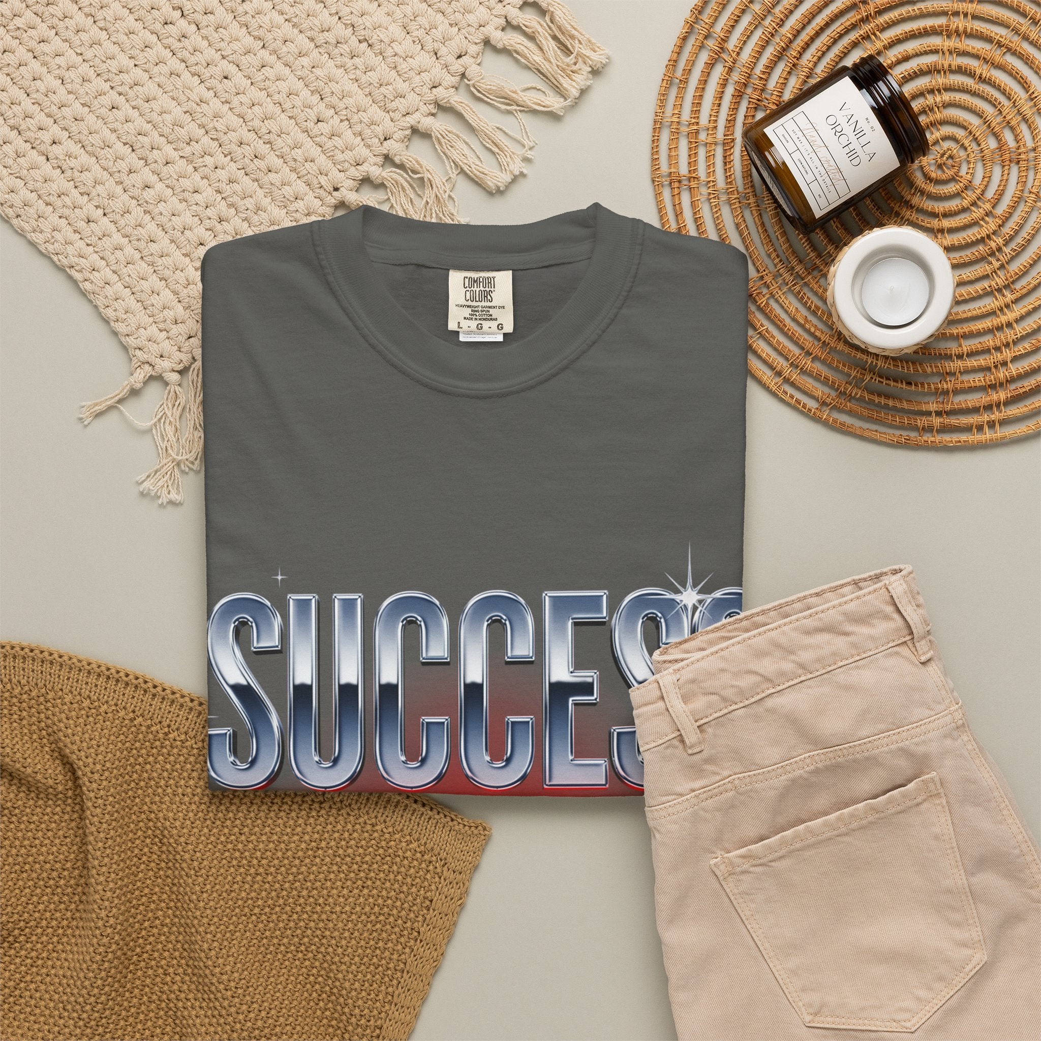 T-Shirt — "Success Is The Best Revenge" Motivational Graphic Tee