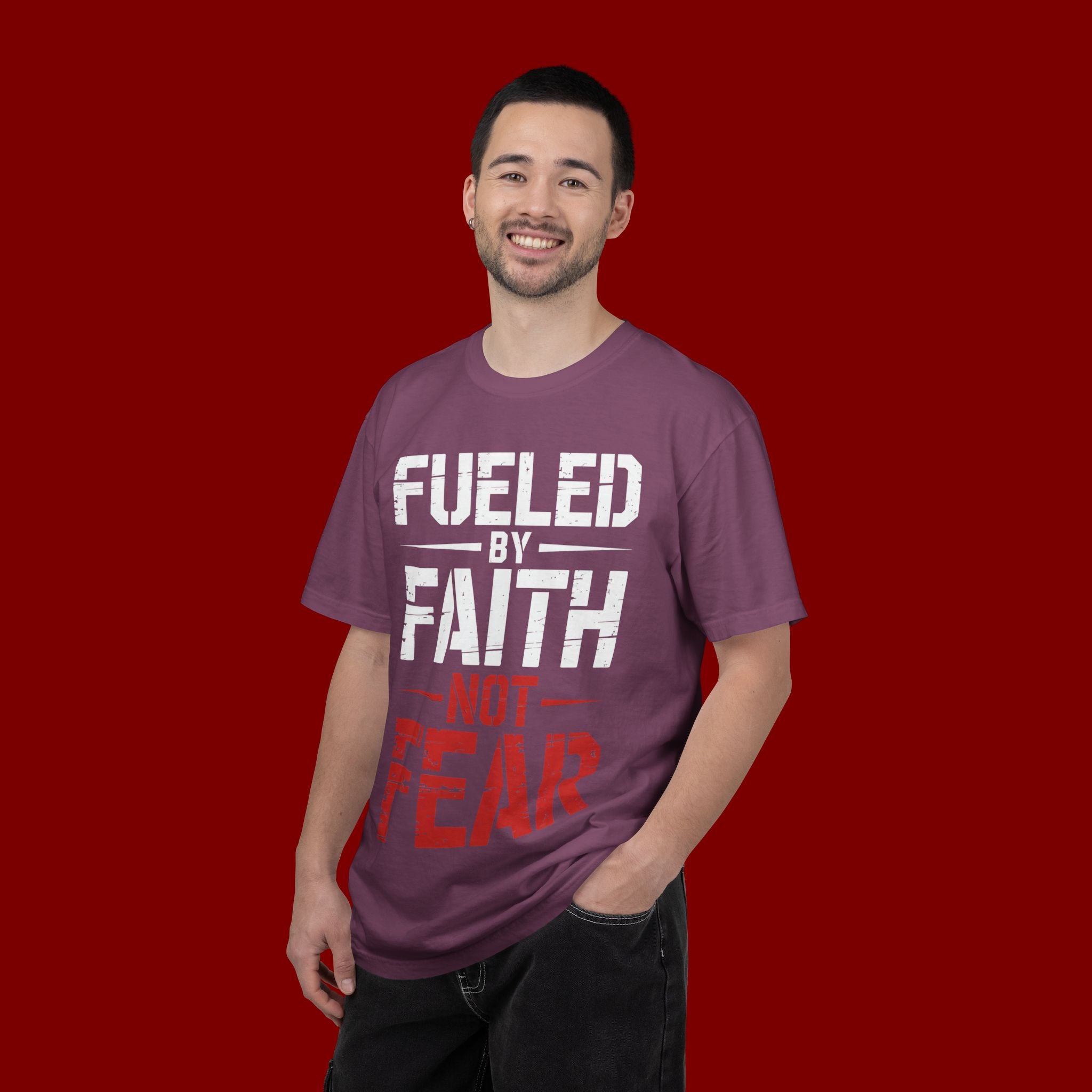 Fueled by Faith Not Fear T-Shirt