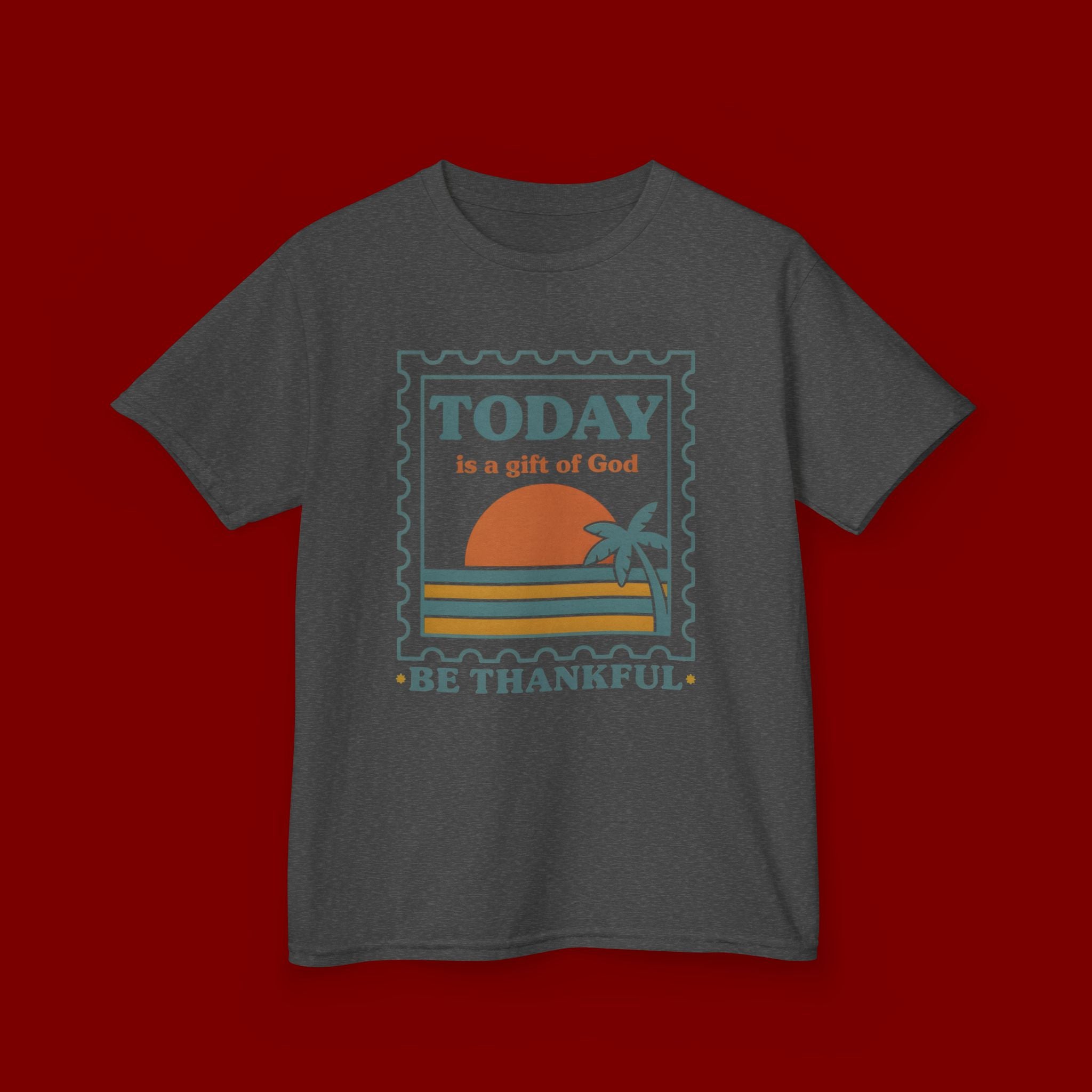 Kids 'Today Is a Gift of God - Be Thankful' Graphic Tee