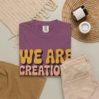 We Are Creations of God T-Shirt — Retro Faith Graphic Tee