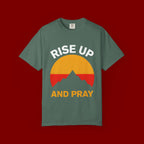 And Pray Mountain Sunset T-Shirt