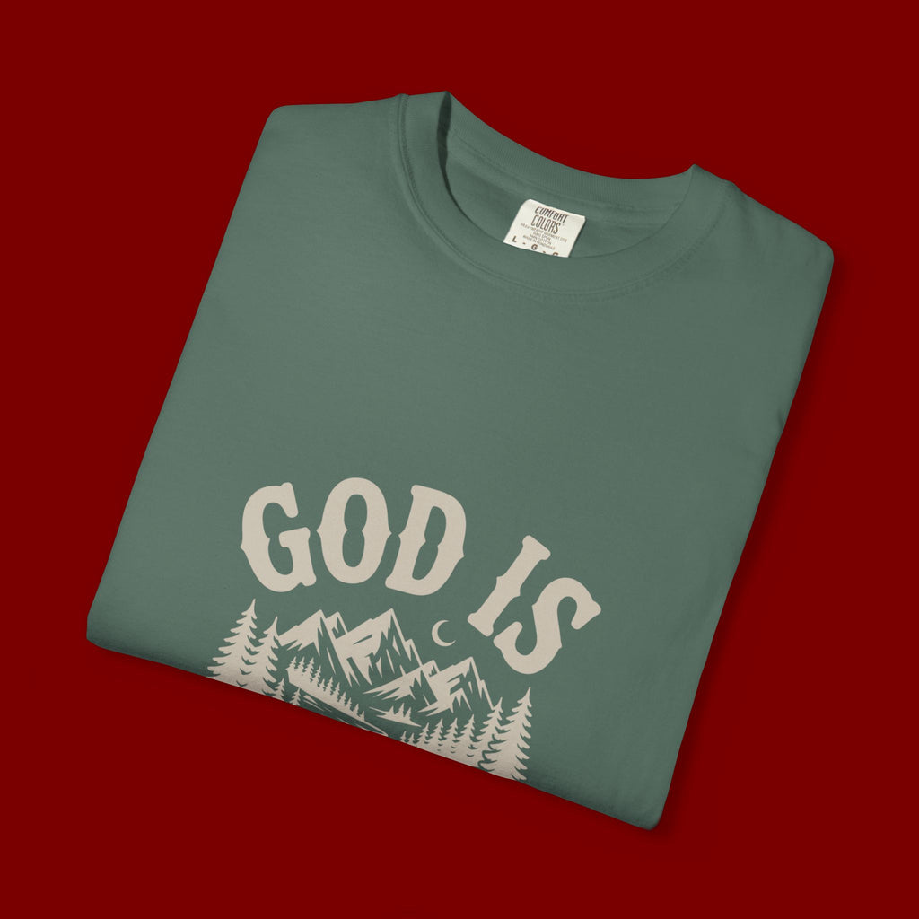 God Is Greater Mountain T-Shirt