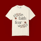 Faith Over Fear T‑Shirt — Inspirational Christian Tee with 'faith' and 'fear' Design