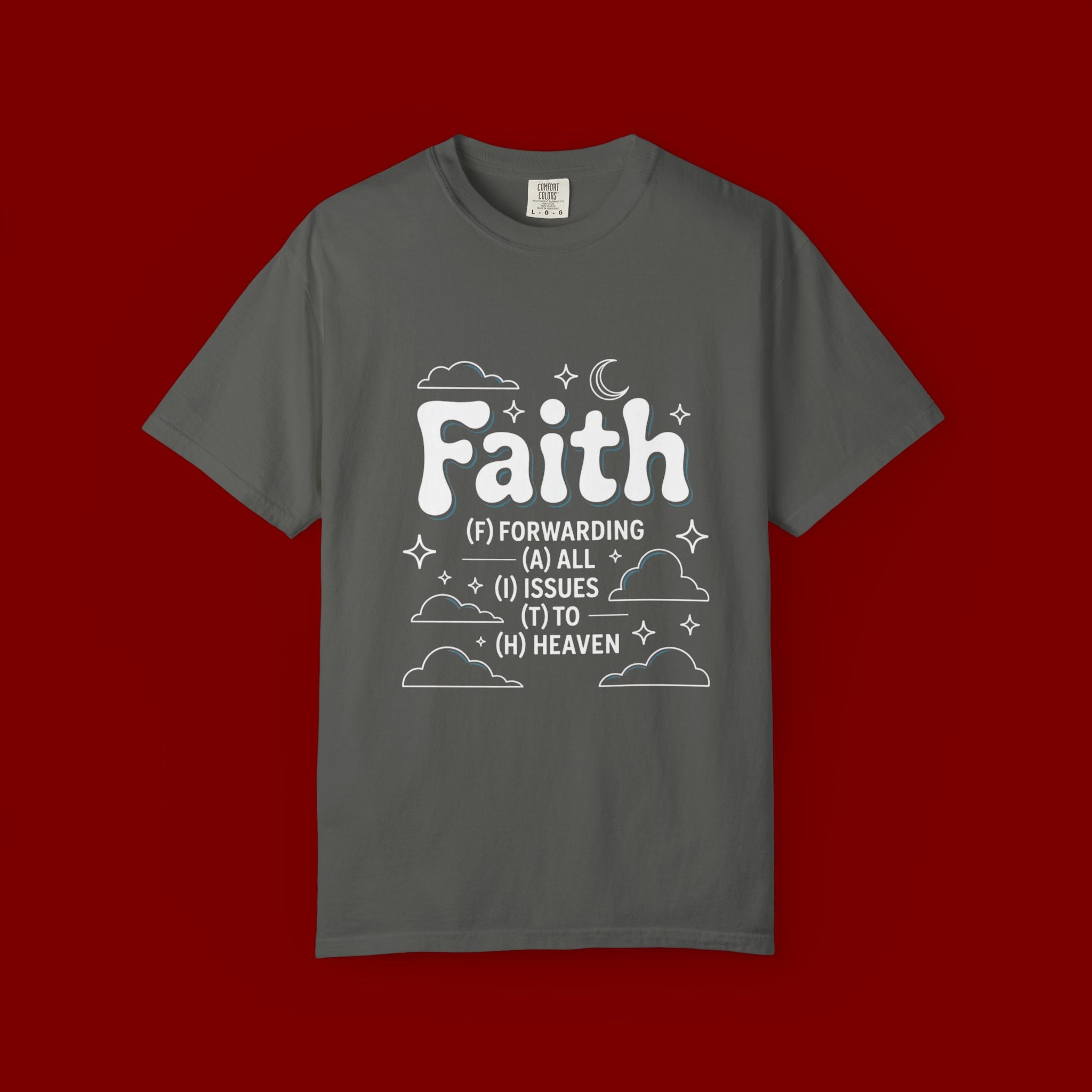 Faith Embossed T-Shirt