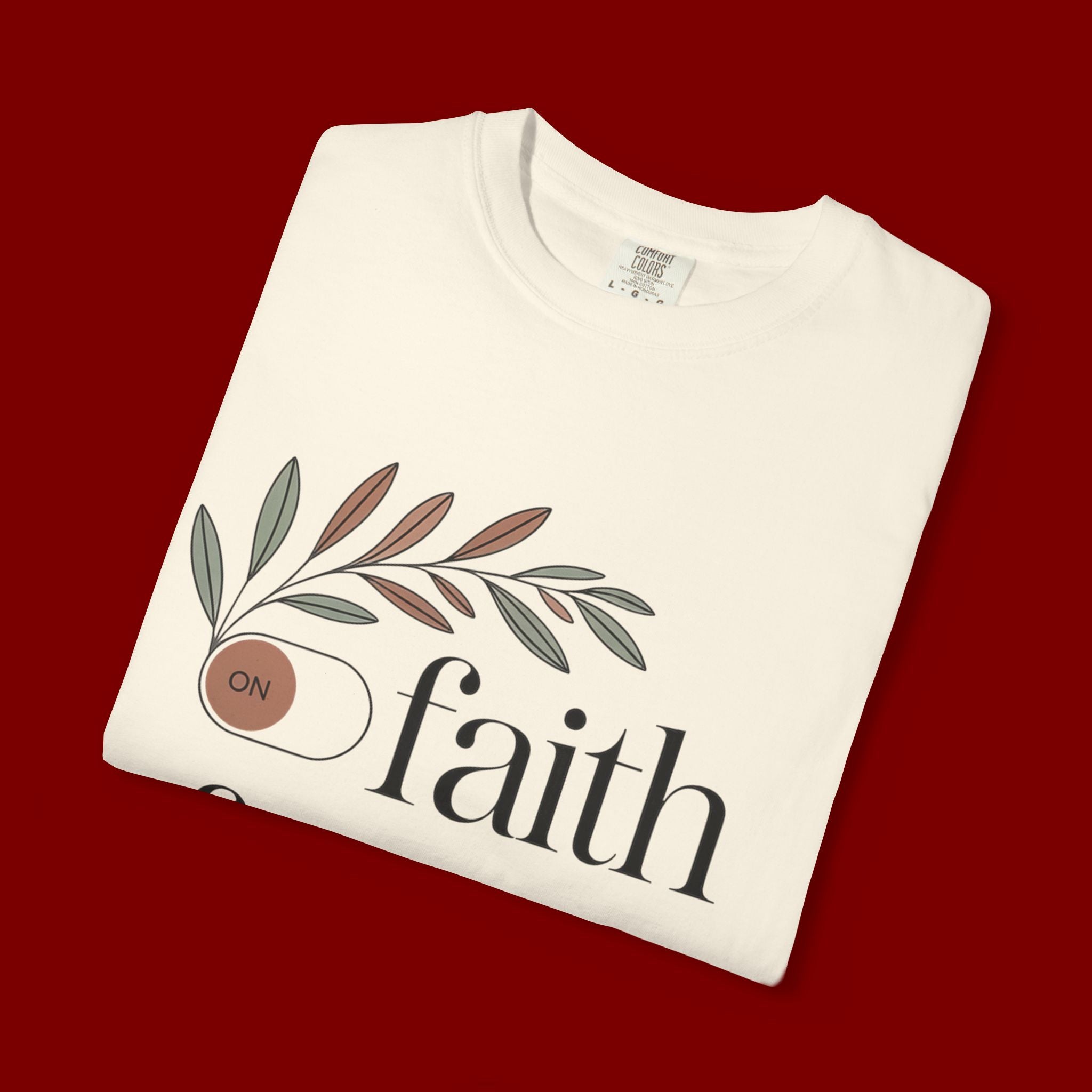 Faith Over Fear T‑Shirt — Inspirational Christian Tee with 'faith' and 'fear' Design