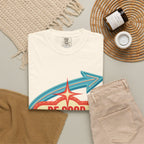 T-Shirt — "Be Good Do Good Feel Good" Retro Sign Graphic