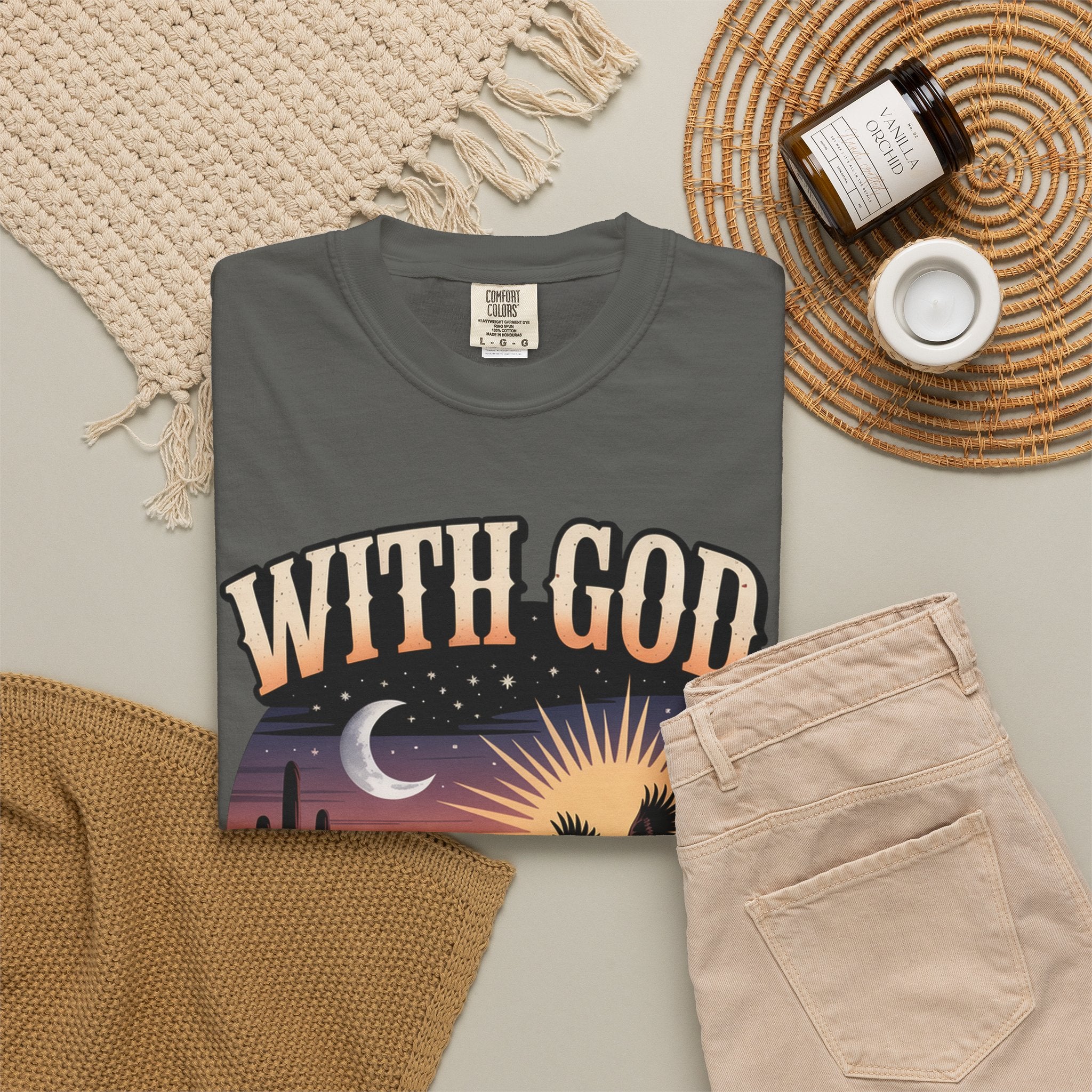 With God Every Hardship Brings Ease T-Shirt