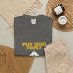 Put God First T-Shirt — Christian Faith Graphic Tee
