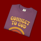 Connect to God T-Shirt — "The Password Is Prayer" Retro Faith Tee